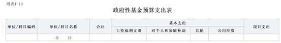 2024年縣紀(jì)委監(jiān)委部門預(yù)算公開報表_13政府性基金
