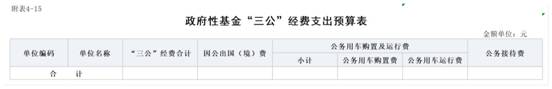 2024年縣紀(jì)委監(jiān)委部門預(yù)算公開報表_15政府性基金“三公”經(jīng)費